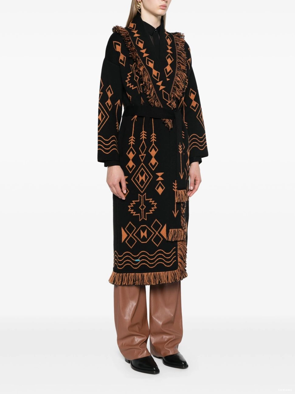 Cheap Women Mystic Alanui fringed Gate cardi-coat 0713